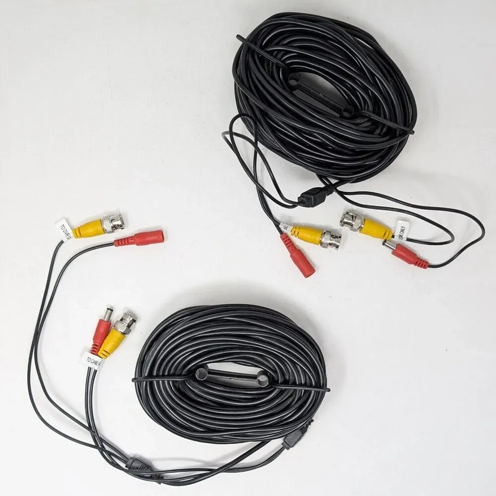 Swann Pro-530 Security Camera Lot Of 2 with Cables Pro Series CCTV